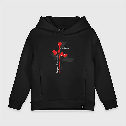Детское худи оверсайз Depeche Mode - Violation era / Черный – фото 1