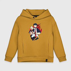 Детское худи оверсайз Мэш Бёрндэд маг