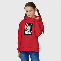 Толстовка оверсайз детская Не издевайся Нагаторо Хаясэ, цвет: красный — фото 2