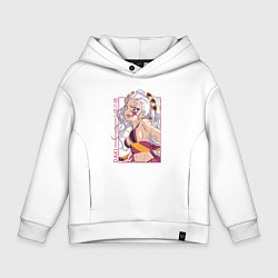 Детское худи оверсайз Клинок рассекающий демонов Даки 6 высшая луна