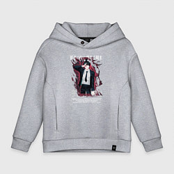 Детское худи оверсайз Человек-бензопила Аки Хаякава демон лис