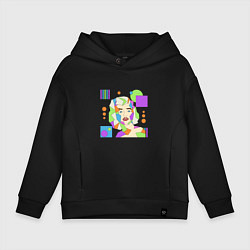 Детское худи оверсайз Мэрилин Монро абстрактный женский портрет