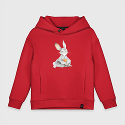 Детское худи оверсайз Кролик в кимоно