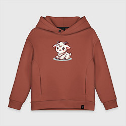 Детское худи оверсайз Милый козлик