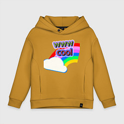 Детское худи оверсайз Rainbow Vibes