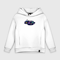 Детское худи оверсайз Космическое плавание