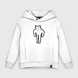 Детское худи оверсайз Кот качок