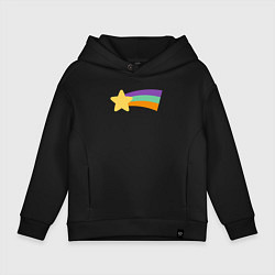 Детское худи оверсайз Радужный свитер Мэйбл