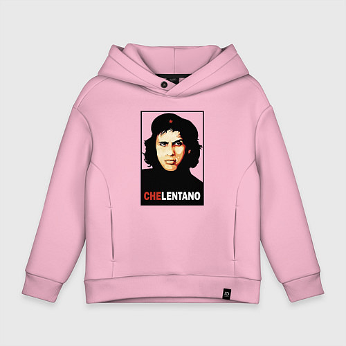 Детское худи оверсайз Che guevara - Chelentano / Светло-розовый – фото 1