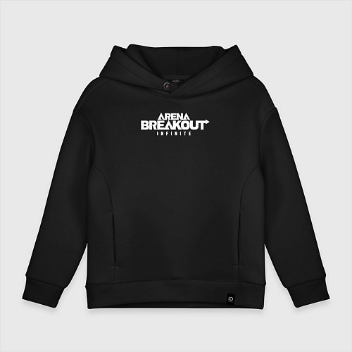Детское худи оверсайз Arena breakout infinite / Черный – фото 1