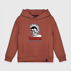 Детское худи оверсайз Exploited - lets start a war