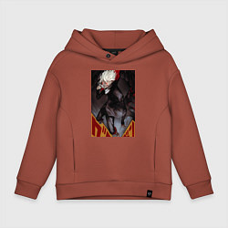 Детское худи оверсайз Дандадан: Кэн Такакура