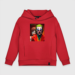 Детское худи оверсайз Joker and Minecraft - collaboration