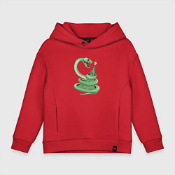 Детское худи оверсайз Змей поедатель