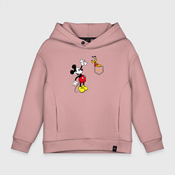 Детское худи оверсайз Микки Маус и Плуто