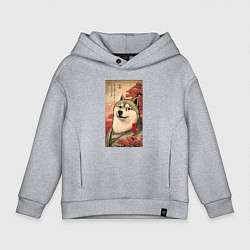 Детское худи оверсайз Doge meme - japan style