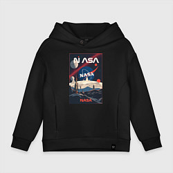 Детское худи оверсайз NASA ретро