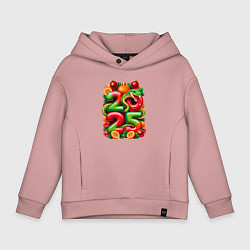 Детское худи оверсайз Змея веселая 2025