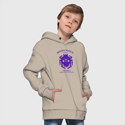 Толстовка оверсайз детская Mourn Watch Dragon Age, цвет: миндальный — фото 2