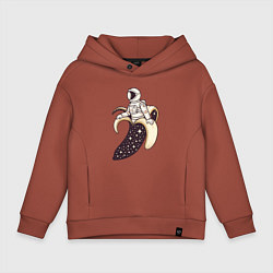 Детское худи оверсайз Космический банан