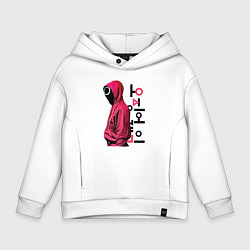 Детское худи оверсайз Squid game soldier