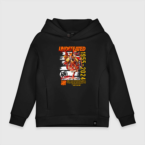 Детское худи оверсайз Dragon ball Gokuu Son / Черный – фото 1