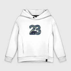 Детское худи оверсайз Двадцать три