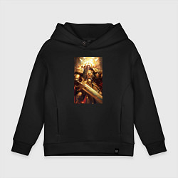 Детское худи оверсайз Император человечества - Вархаммер 40000