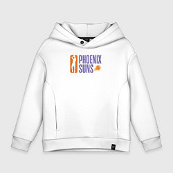 Толстовка оверсайз детская Phoenix Suns play, цвет: белый