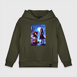 Детское худи оверсайз Shadow and Shadow-Maria