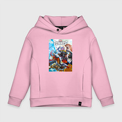 Детское худи оверсайз Персонажи - Marvel rivals