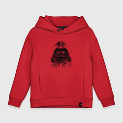 Детское худи оверсайз Дарт вейдер акварель