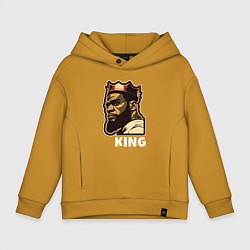 Детское худи оверсайз Король Леброн Джеймс