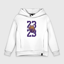 Детское худи оверсайз Король Леброн Джеймс