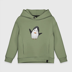 Детское худи оверсайз Cartoon penguin