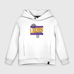 Детское худи оверсайз Lakers basketball play