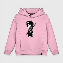 Детское худи оверсайз Маленький воин-самурай