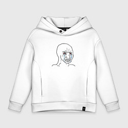 Детское худи оверсайз Плачущий мем