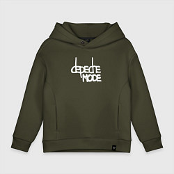 Детское худи оверсайз Depeche Mode - exciter logo