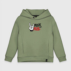 Детское худи оверсайз Style rock and roll