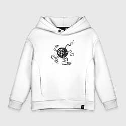 Детское худи оверсайз Bomb anarchy