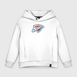 Толстовка оверсайз детская SGA Oklahoma, цвет: белый