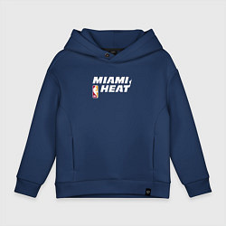 Детское худи оверсайз Майами Хит - НБА баскетбол