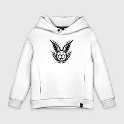 Детское худи оверсайз Крылатый мяч гандбол