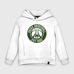 Детское худи оверсайз Милуоки Бакс - команда