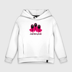 Толстовка оверсайз детская Стражи игры, цвет: белый
