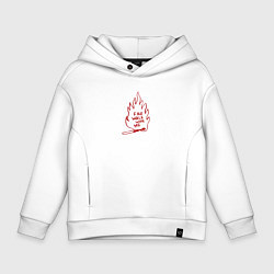 Детское худи оверсайз Fire Walk With Me
