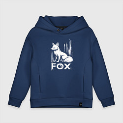 Детское худи оверсайз Лисий стиль