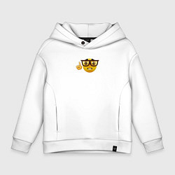 Детское худи оверсайз Смайл-ботан