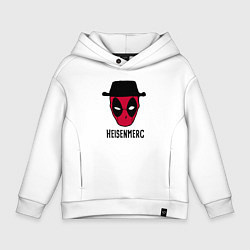 Толстовка оверсайз детская Heisenmerc, цвет: белый